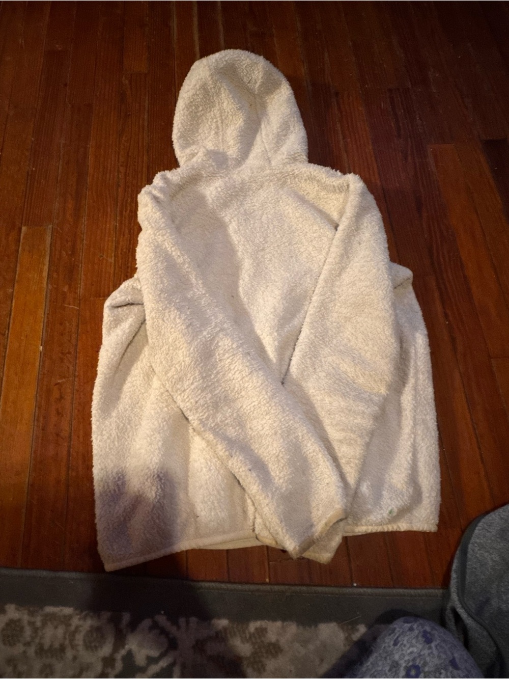 Patagonia Fleece Hoodie half zip size large - Picture 4 of 5